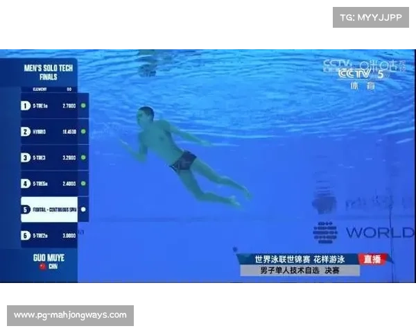 花游男子单人技术自选决赛中国17岁小将郭牧刷新个人最佳勇夺第四